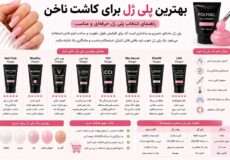 بهترین پلی ژل برای کاشت ناخن