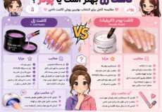 کاشت ژل بهتر است یا پودر عکس