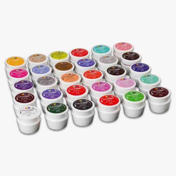 پک ژل طراحی 30 رنگ colorpro