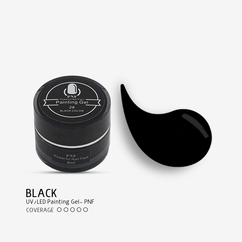 ژل طراحی PNF black 2