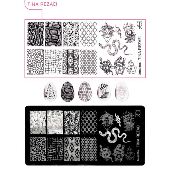 شابلون TR reptile skin