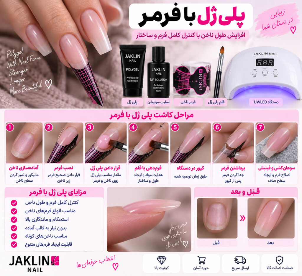 پلی ژل با فرمر